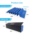 330g Lightweight Foam Camping Mattress | Portable Foldable Sleeping Pad, Moisture-Resistant & Insulated for Hiking, Backpacking