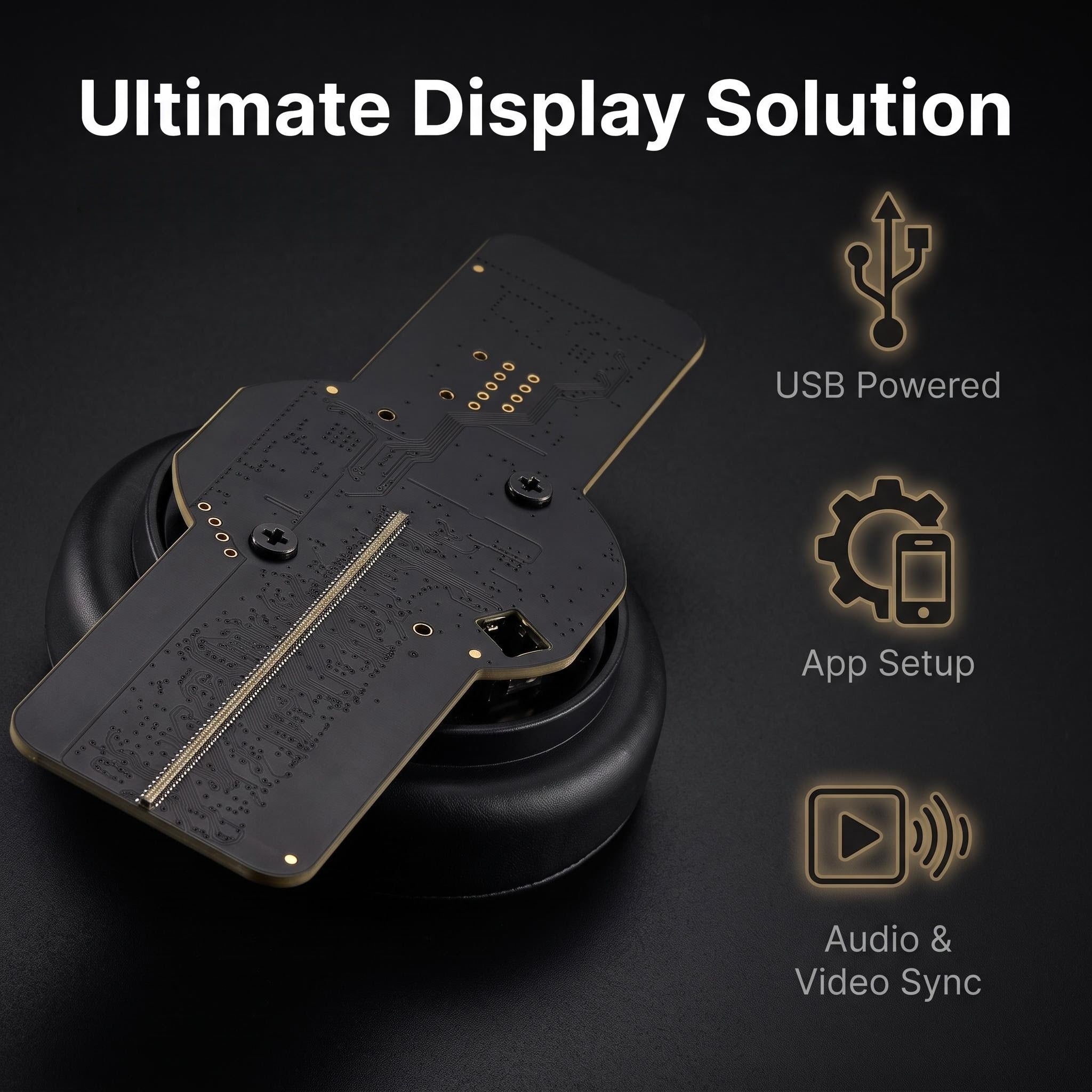 Wiilala LS-12 Ultra HD Mini 3D Holographic Fan, USB 5V3A Power Supply, APP Control, Built-in Speaker For Shop Promotion Holiday Event Decoration