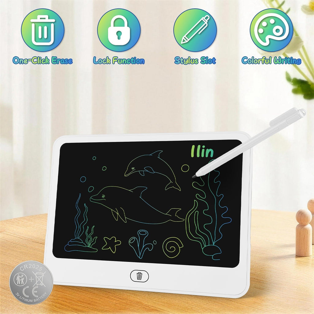 LCD Writing Tablet for Kids with Stylus & Lock Function