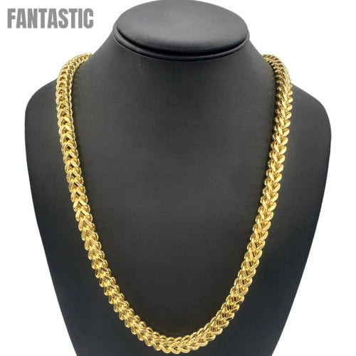 10K Gold- Hollow Franco Chain
