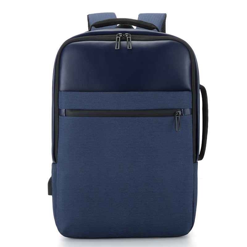 Men's Computer Retro Leather Waterproof Fashion Backpacks