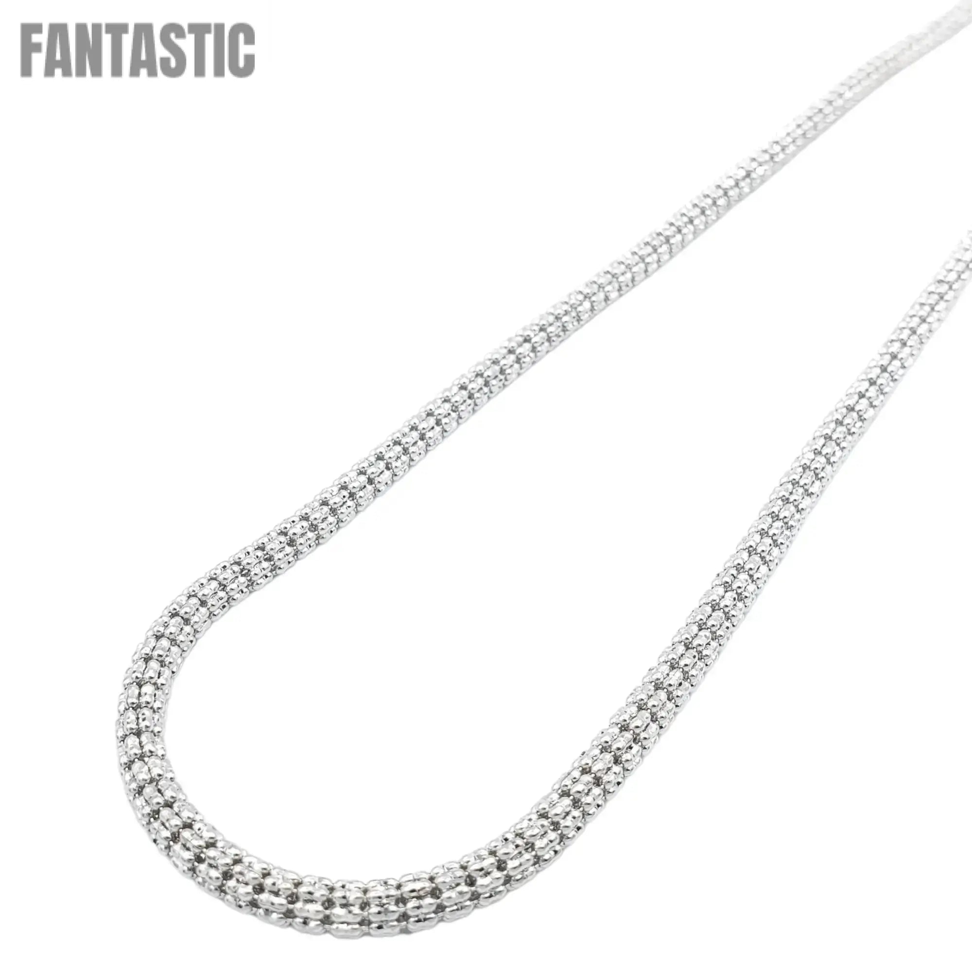 14K Gold- Ice Chain (White Gold)