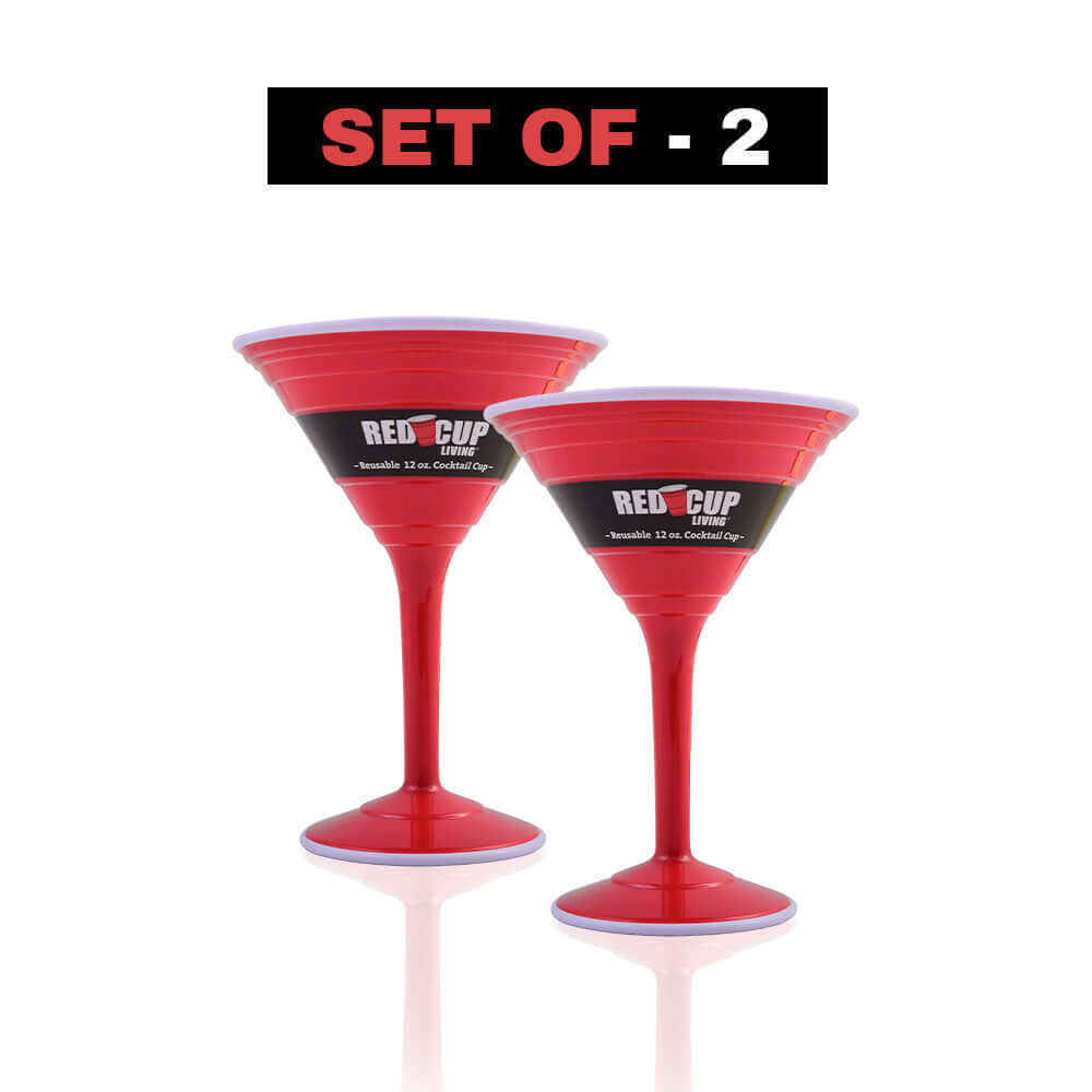 12oz Reusable Cocktail Cups | Unbreakable & BPA Free | Perfect for Parties, Camping, & Outdoors