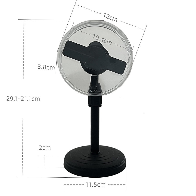 Wiilala LS-12 Ultra HD Mini 3D Holographic Fan, USB 5V3A Power Supply, APP Control, Built-in Speaker For Shop Promotion Holiday Event Decoration