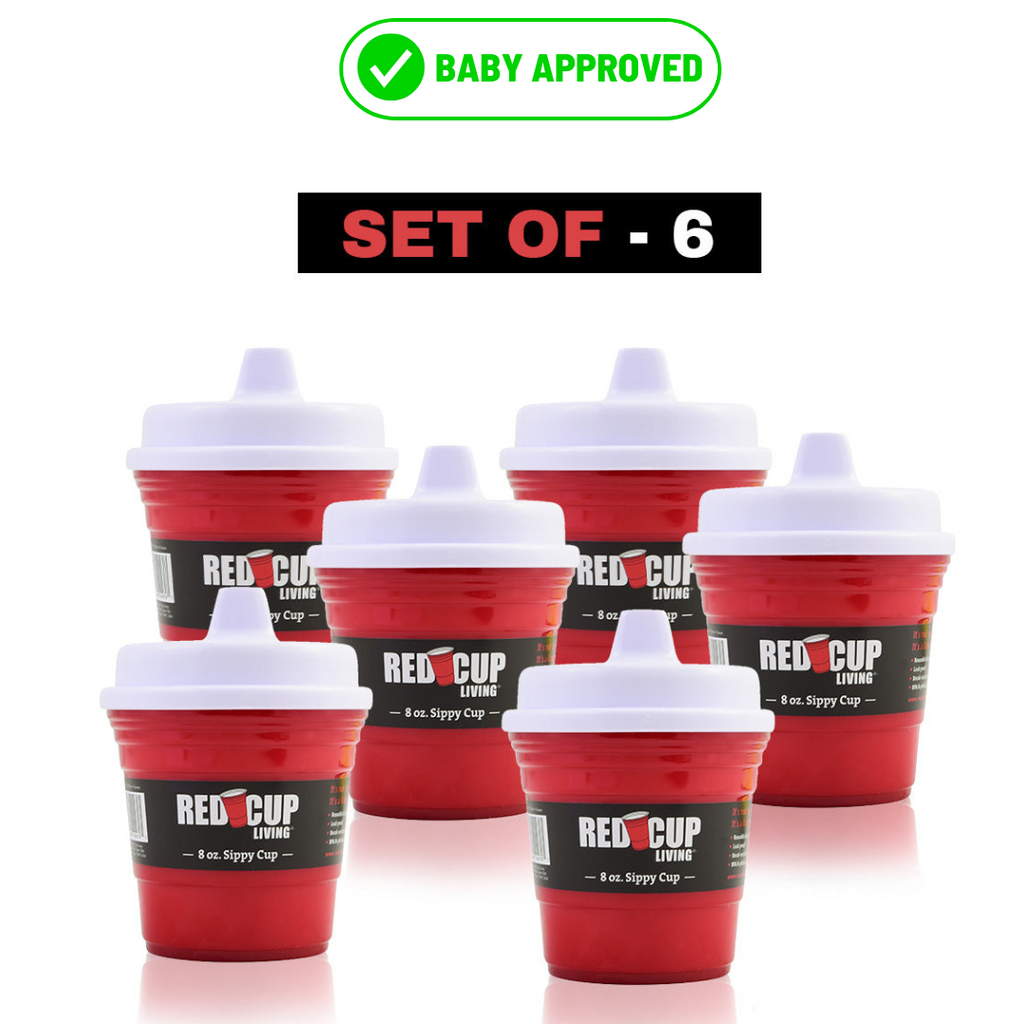 Pack of 4 – 8oz Unbreakable Kids Sippy Cups, Premium Quality & Easy-to-Hold, Perfect for Tummy Time