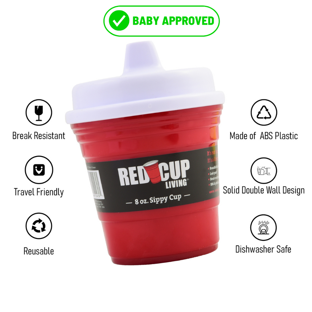 Pack of 4 – 8oz Unbreakable Kids Sippy Cups, Premium Quality & Easy-to-Hold, Perfect for Tummy Time