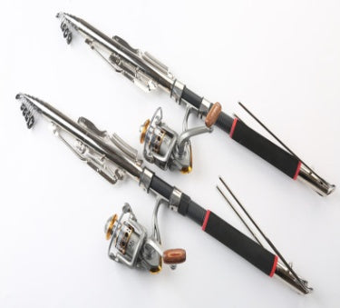 Automatic Spring Fishing Rod Set