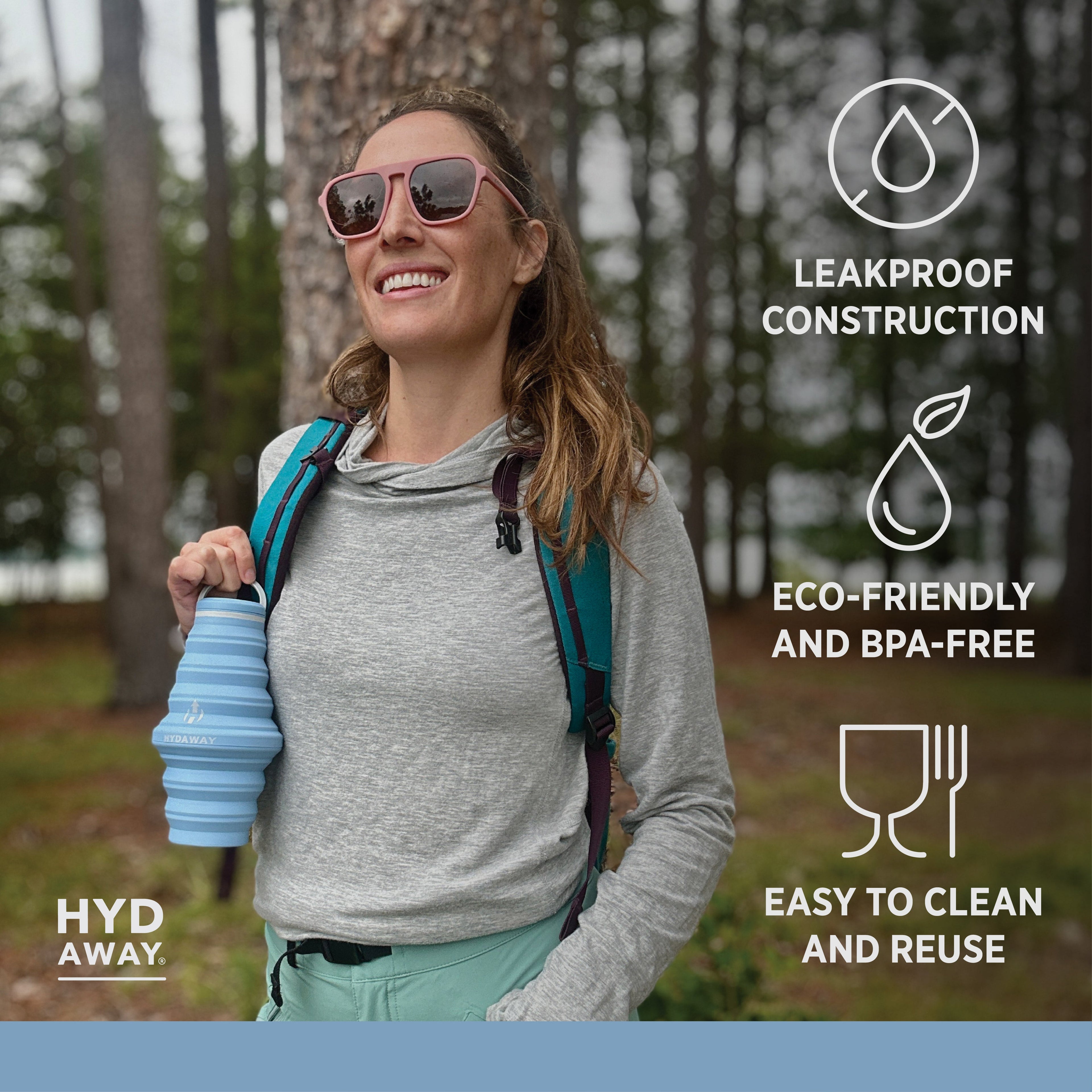 Collapsible Water Bottle | 25oz
