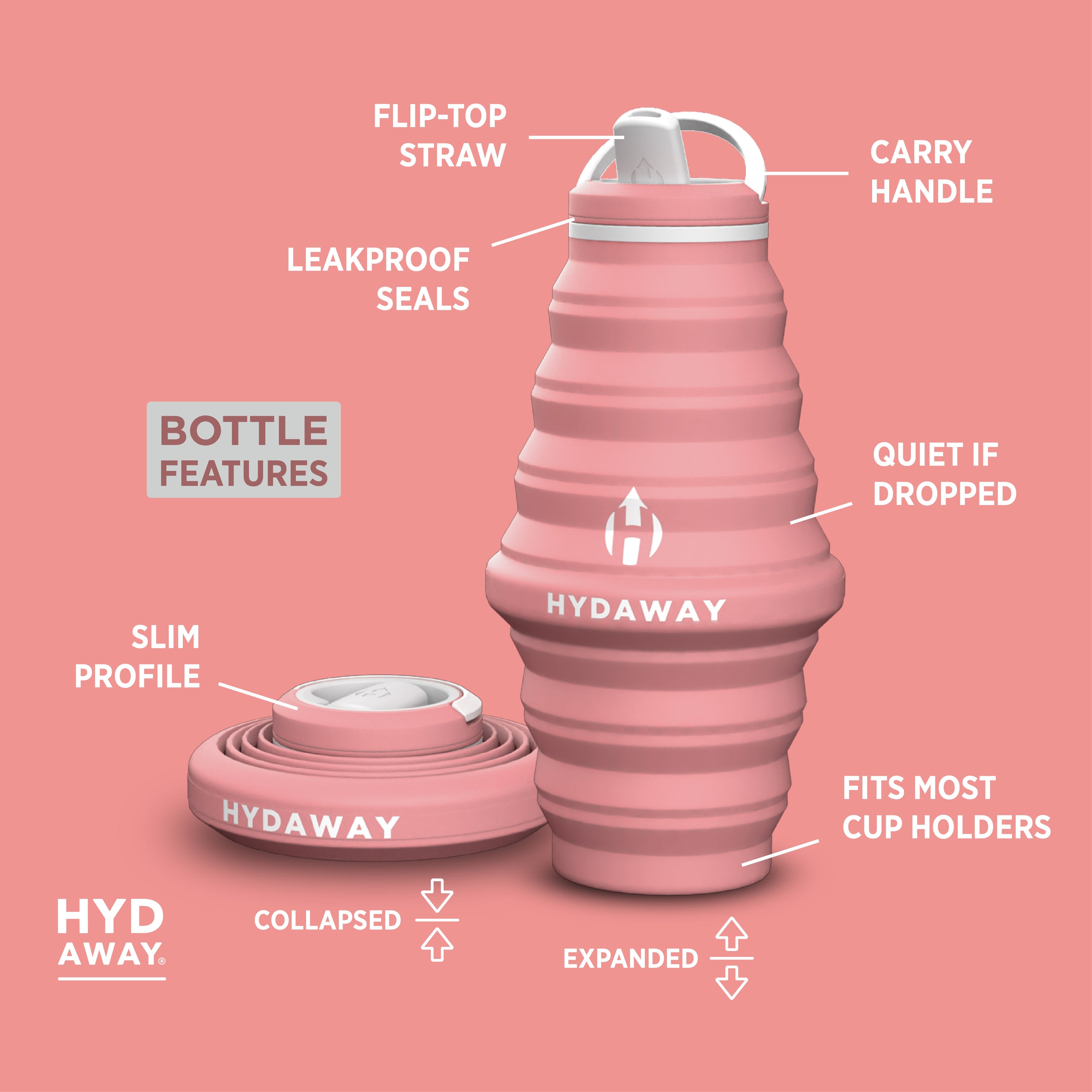 Collapsible Water Bottle | 25oz