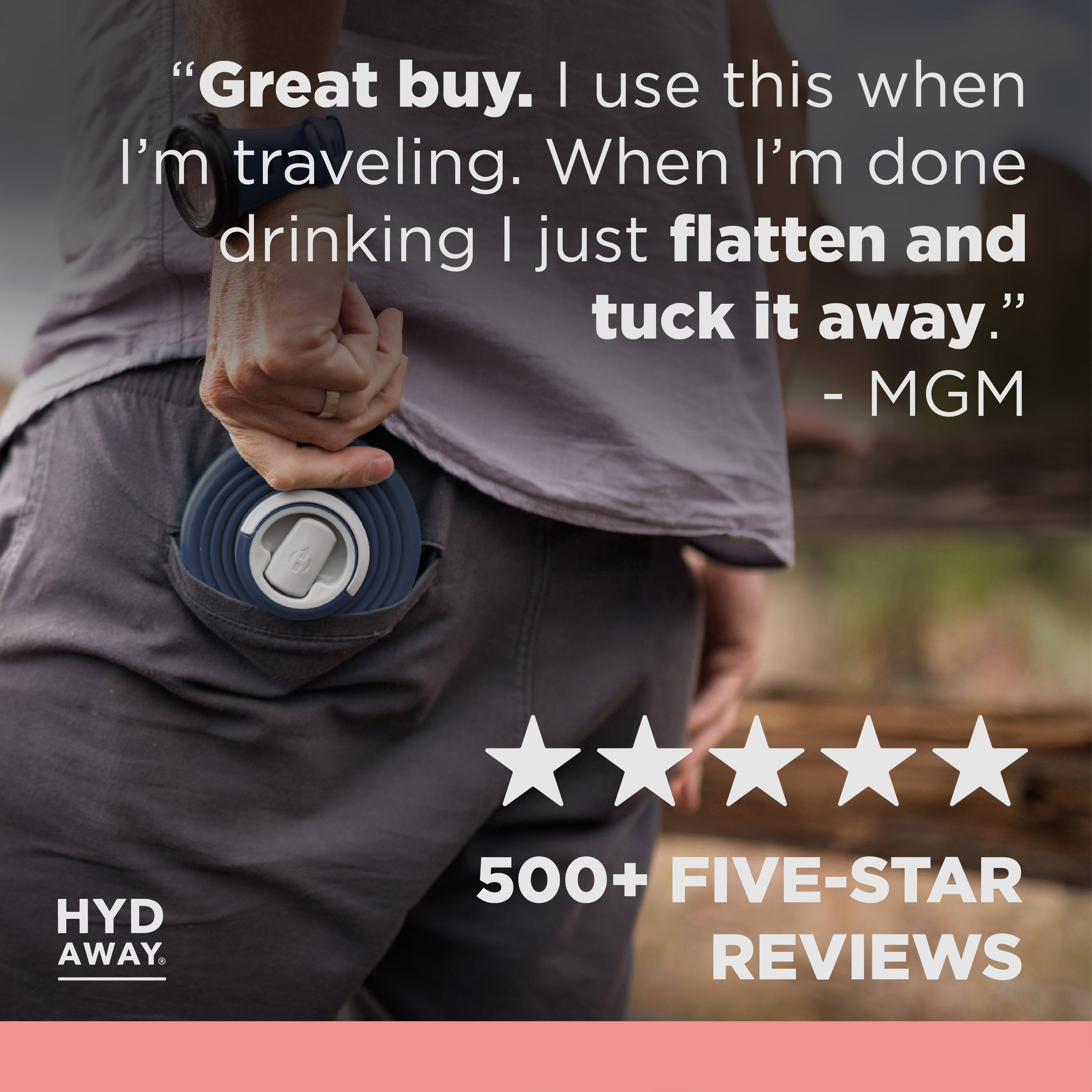 Collapsible Water Bottle | 25oz