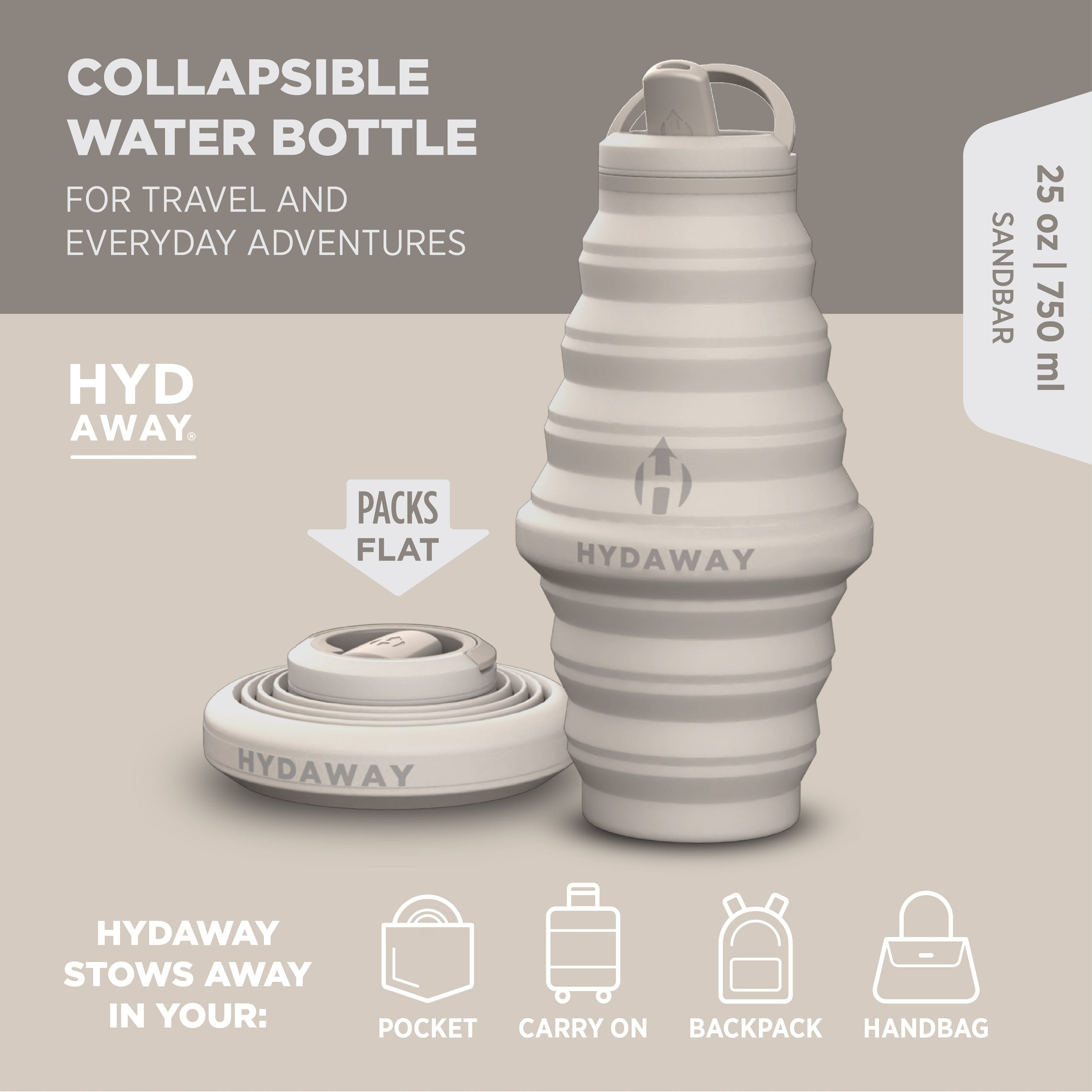 Collapsible Water Bottle | 25oz