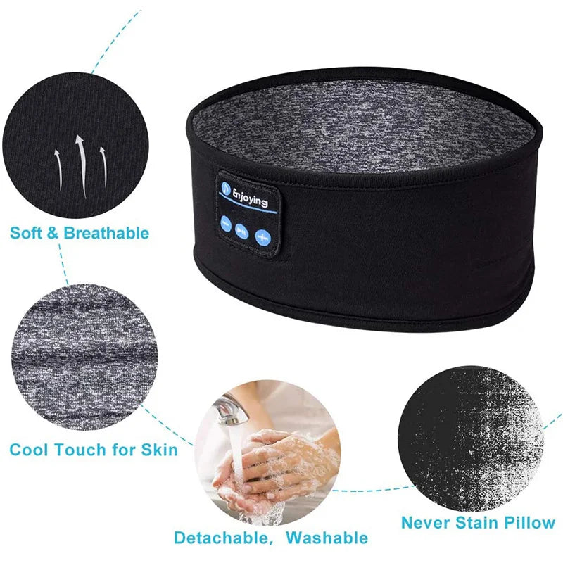 Wireless Bluetooth Sleep Headband Music Headset for Ultimate Comfort