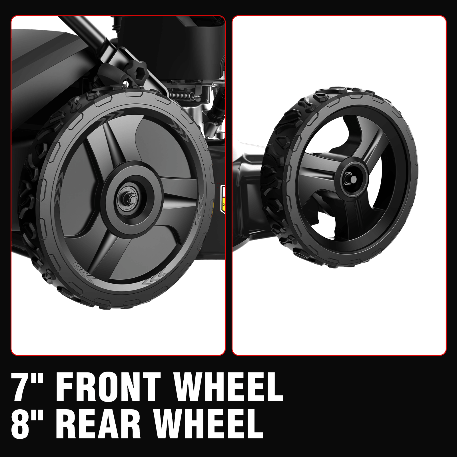 22" 170cc Gas Self-Propelled 3-in-1 Lawn Mower V8622S