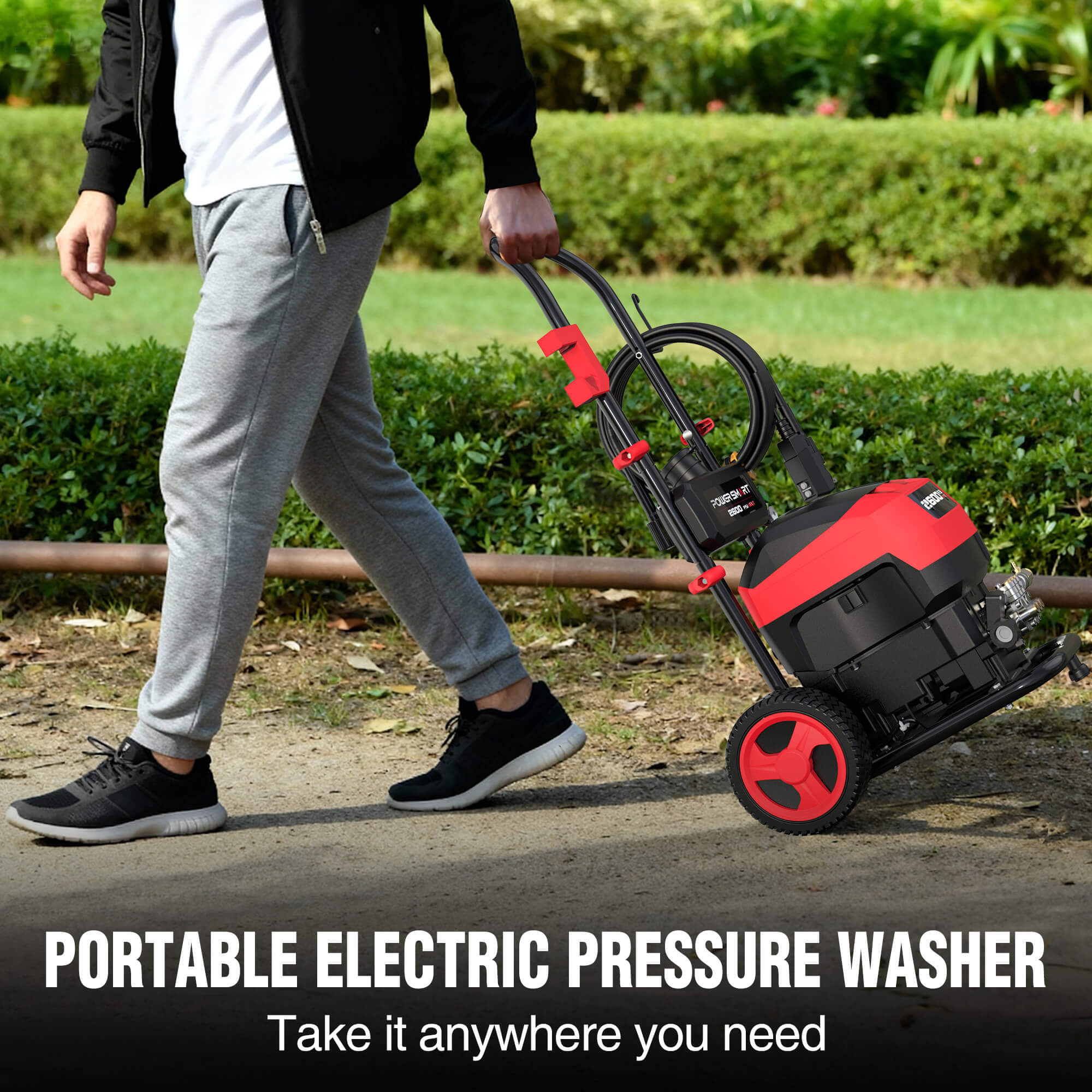 2600PSI 1.4GPM Electric Pressure Washer DW1026A