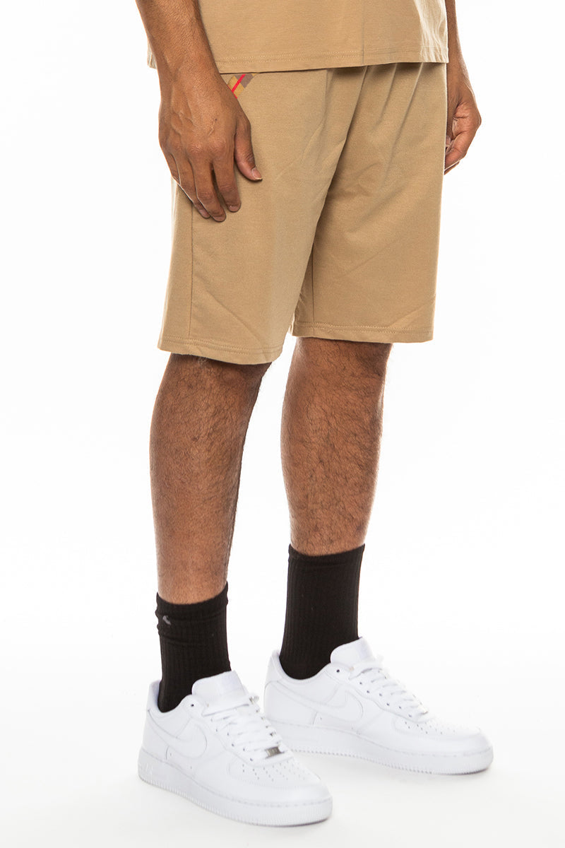 Checkered Detail Shorts EMS4102