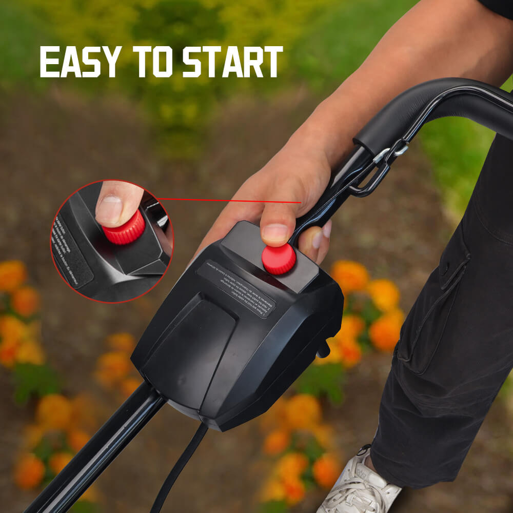40V 17" Cordless Push Lawn Mower w/ 4.0Ah Battery & Charger MB2417A
