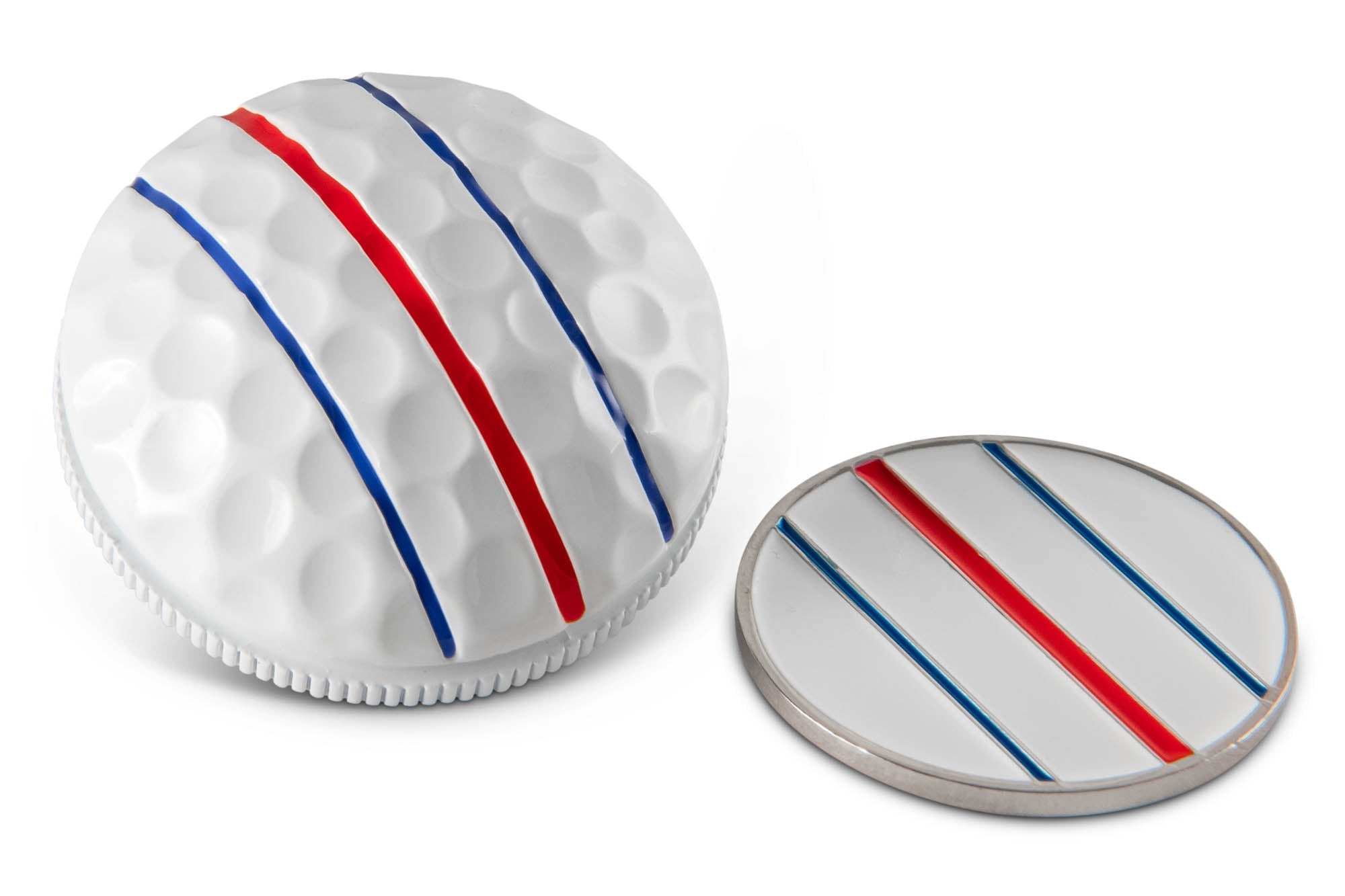 Three Rail Ball Marker