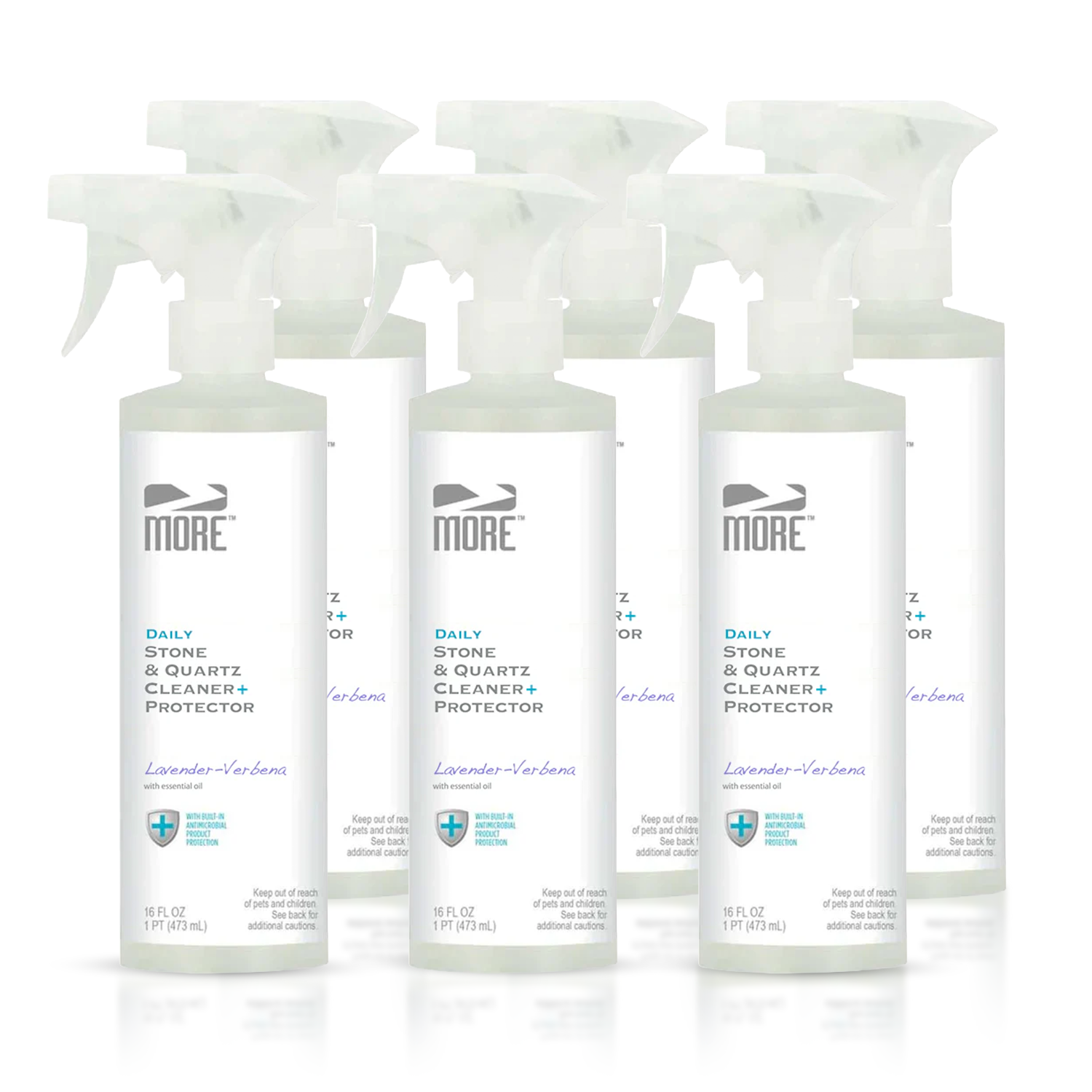 MORE® Stone & Quartz Cleaner - with Antimicrobial Protection