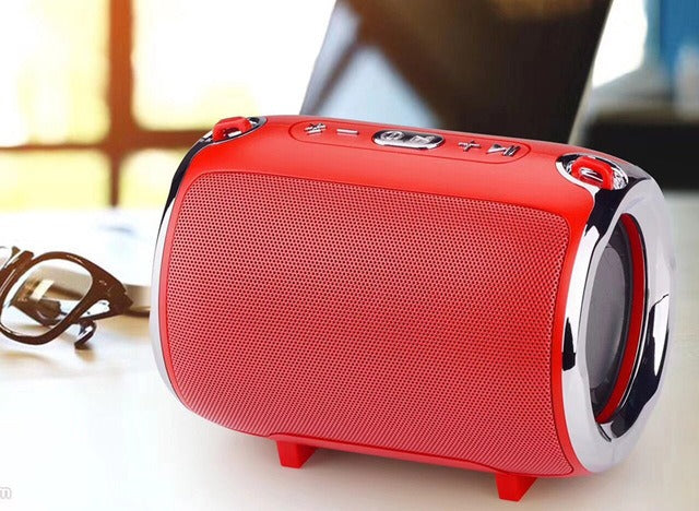 Portable Bluetooth Speaker with Subwoofer - Anti-Fall & Ultra-Portable Design