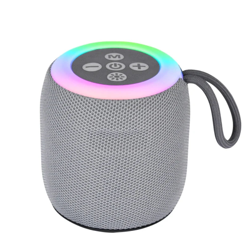 Portable Bluetooth Wireless Speaker with Lights, Travel Essentials Valentines Birthday Gifts for Men Women Boys Girls