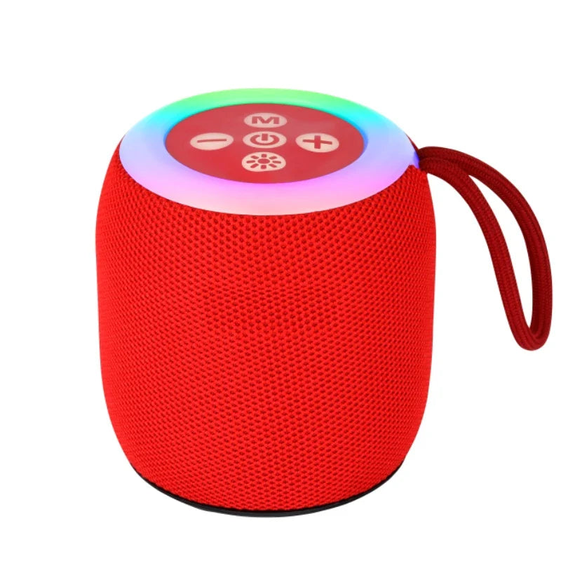 Portable Bluetooth Wireless Speaker with Lights, Travel Essentials Valentines Birthday Gifts for Men Women Boys Girls