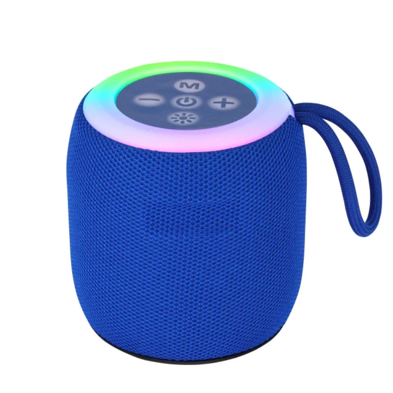Portable Bluetooth Wireless Speaker with Lights, Travel Essentials Valentines Birthday Gifts for Men Women Boys Girls