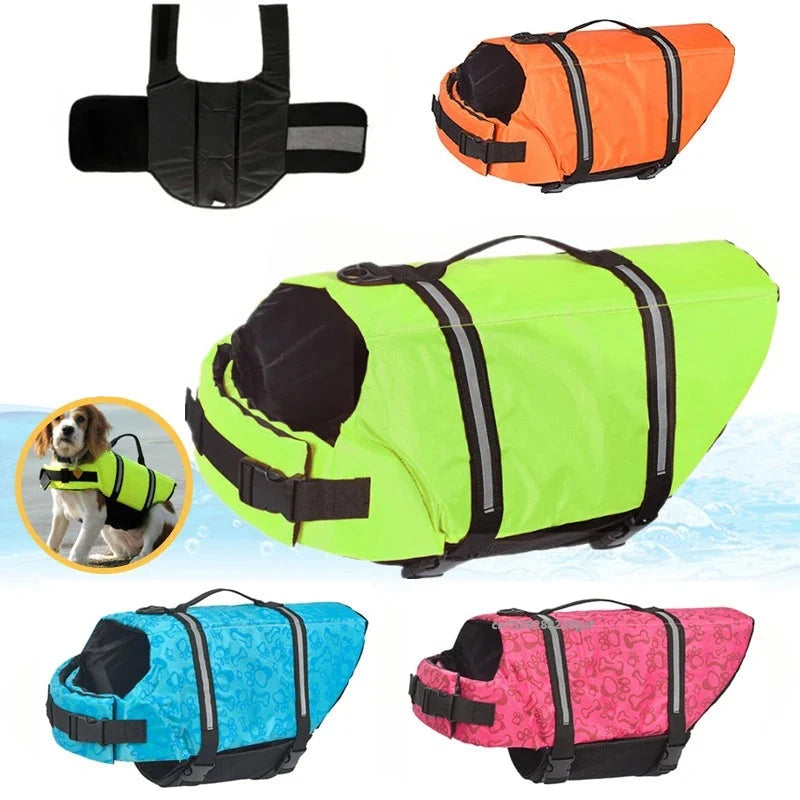 Dog Life Jacket Swimming Vest