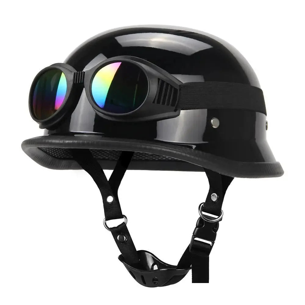 DOT Certification Half Helmet Retro Motorcycle