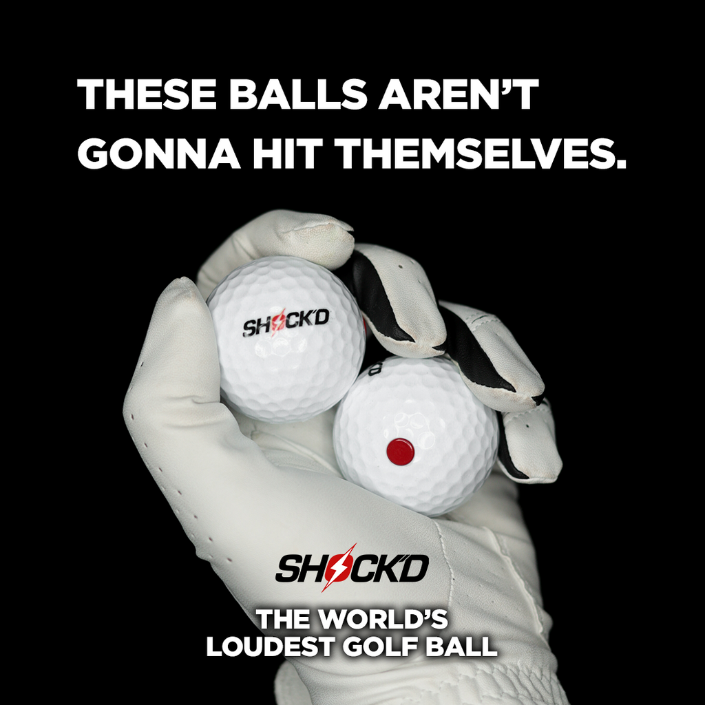 MEGA PACK (4 Red + 4 White) - SHOCK'D Golf Balls