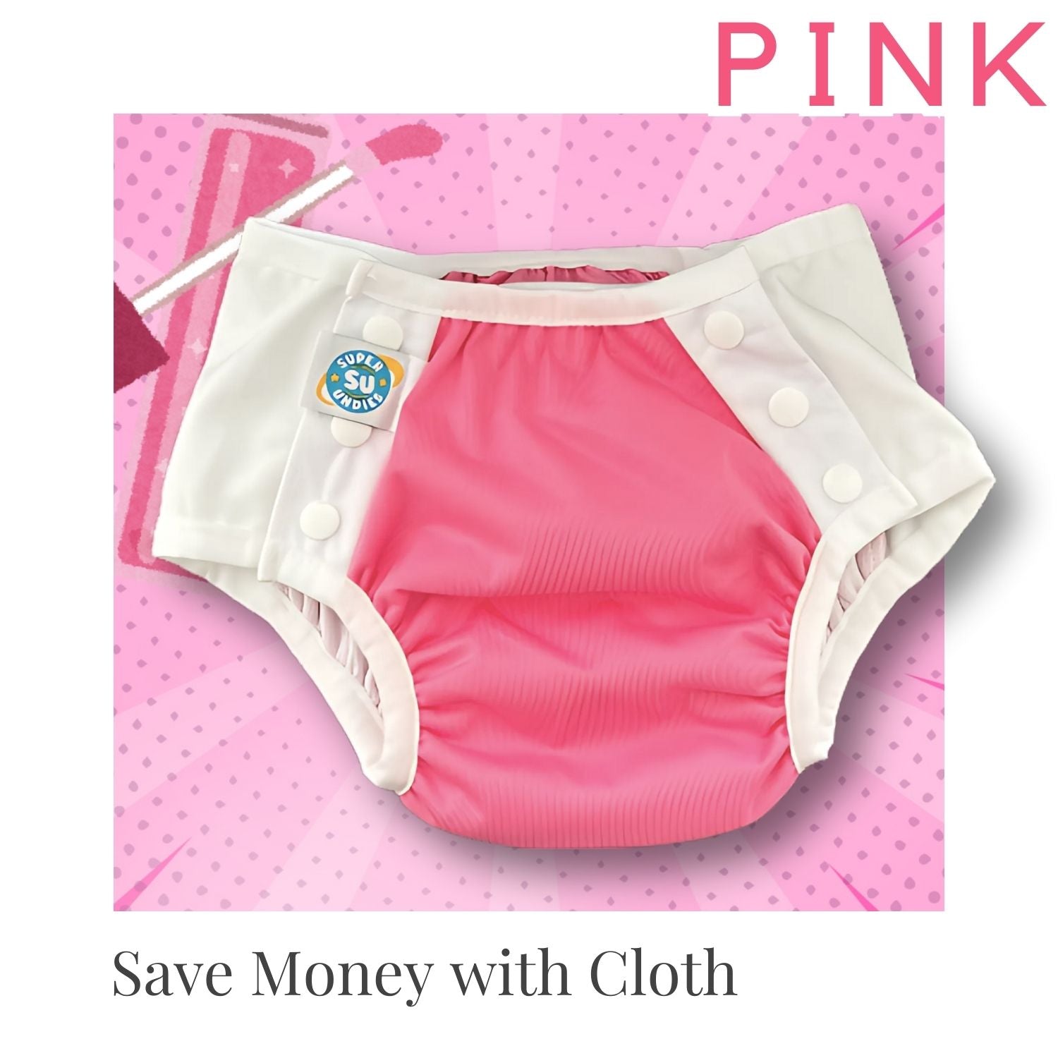 3-in-1 Waterproof Diaper, Trainer & Swim Gear for Special Needs
