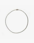 2mm Sapphire Tennis Necklace