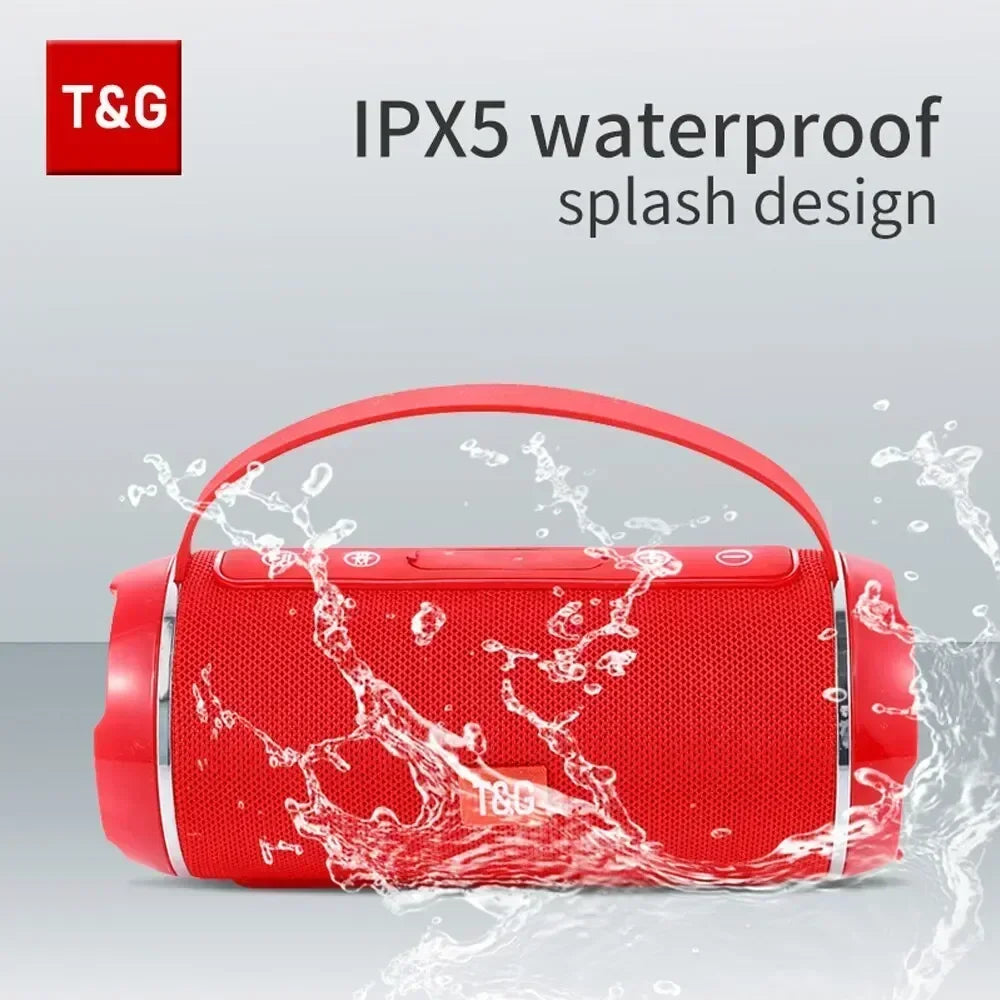 Bluetooth Speaker Wireless Powerful Big Box Portable Outdoor Waterproof Subwoofer 3D Stereo Speaker