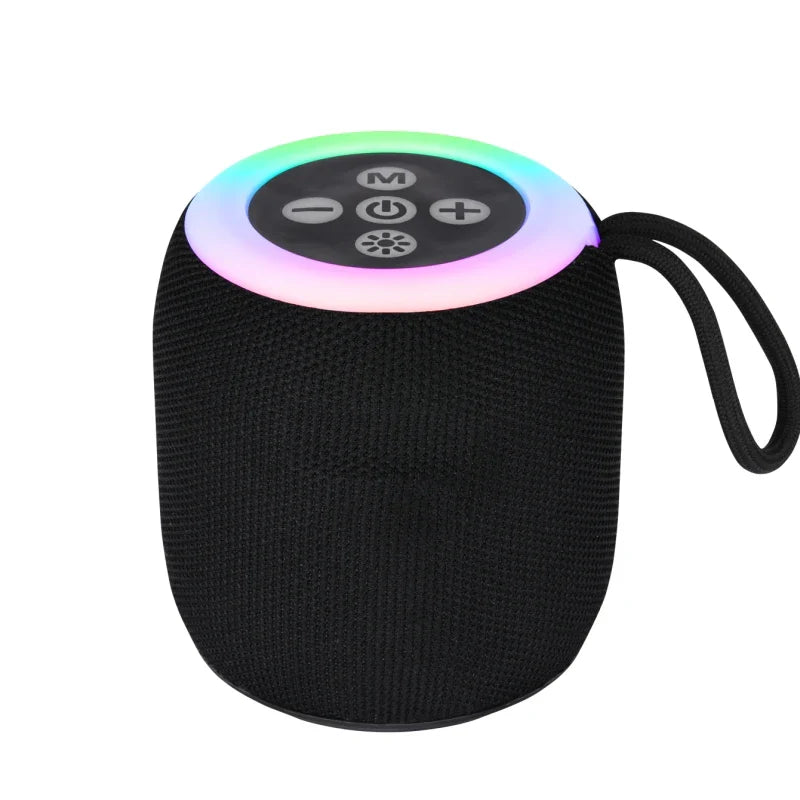 Portable Bluetooth Wireless Speaker with Lights, Travel Essentials Valentines Birthday Gifts for Men Women Boys Girls