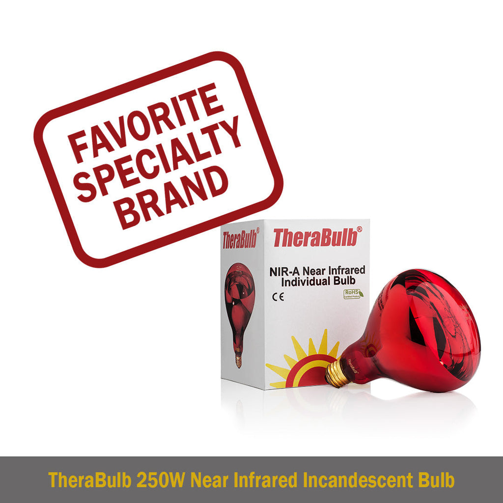 250W Near Infrared Heat Bulb 240V Europe, Asia, Africa & Oceania | TheraBulb