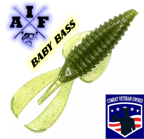 12ct 4'' Rage Bug Style (choose color) Creature Bait
