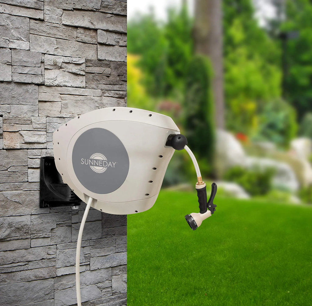 Sunneday GKW-10S 33ft Retractable Garden Hose Reel