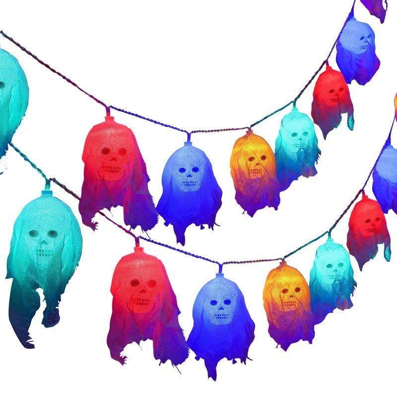 Halloween Horror Atmosphere Decoration Indoor Wall Layout Colored Lights