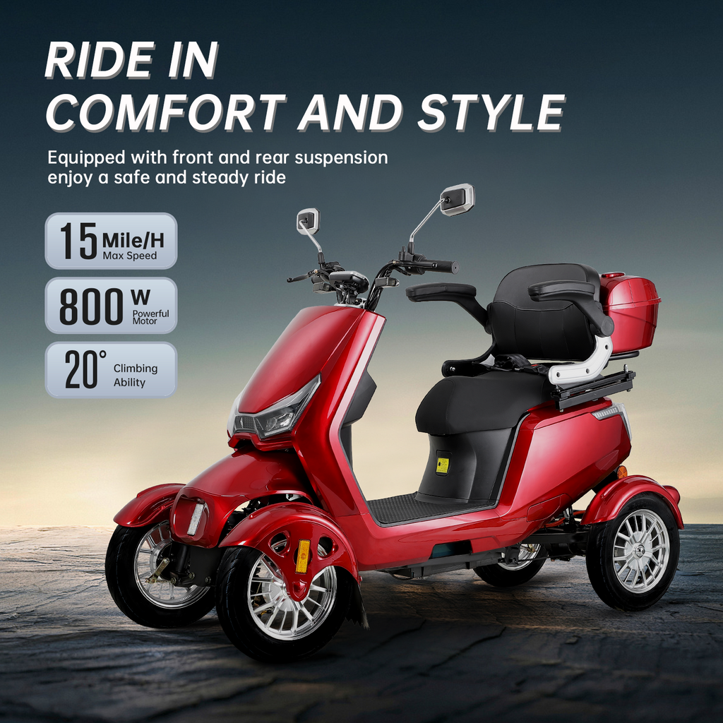 Electric Mobility Scooter with High Power - Large Size
