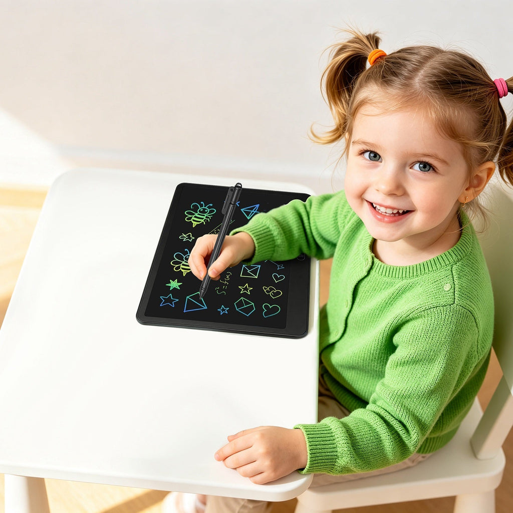 LCD Writing Tablet for Kids with Stylus & Lock Function