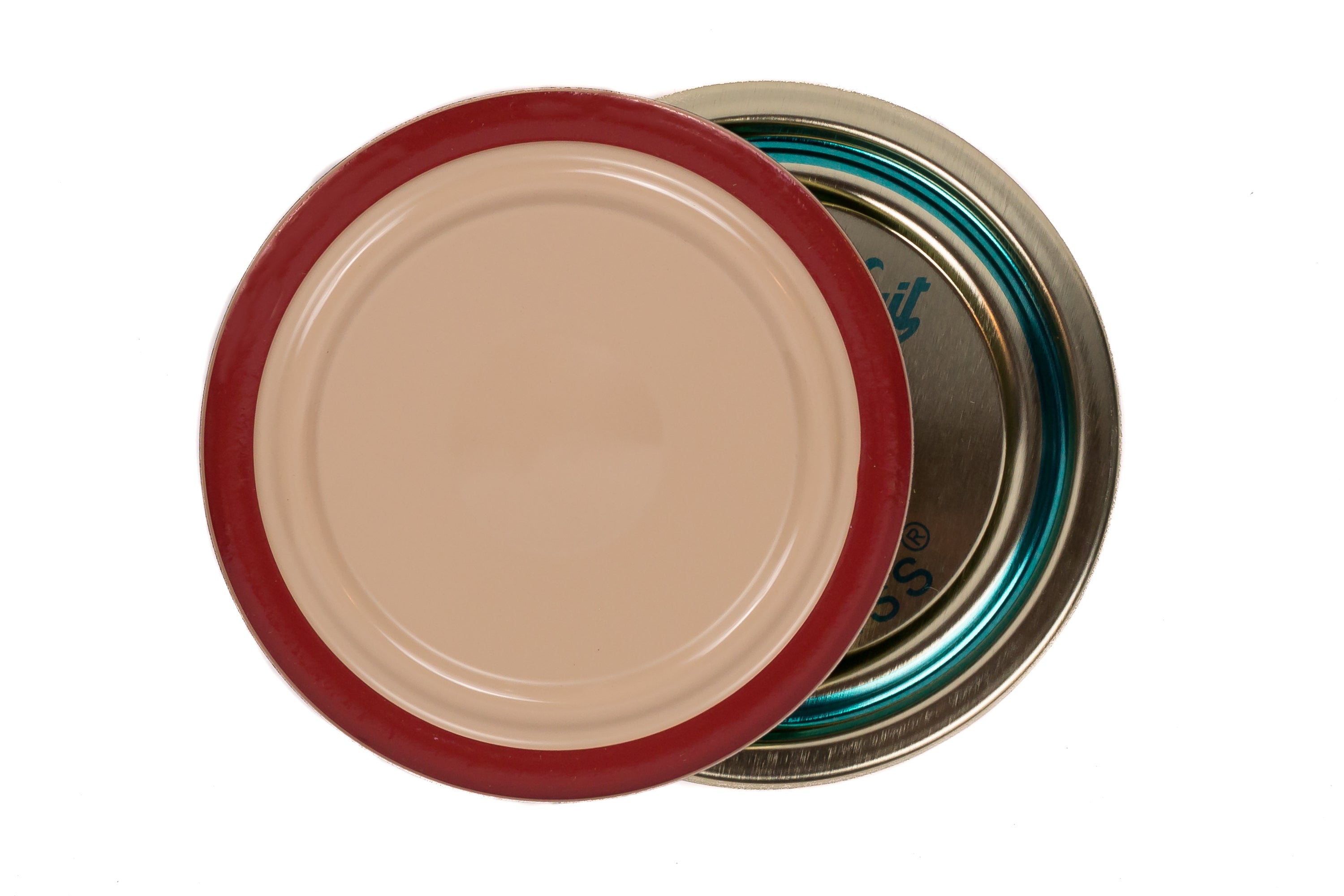 Le Parfait Familia Wiss Sealing Lids, Replacement Flat Caps for Terrine Jars