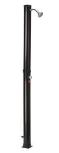 Sunneday SSD18S Solar Outdoor Shower – 5 Gallon Capacity, Black Finish, Garden Hose Compatible, Adjustable Temperature Control, Easy Mounting for Poolside, Camping & Backyard Use