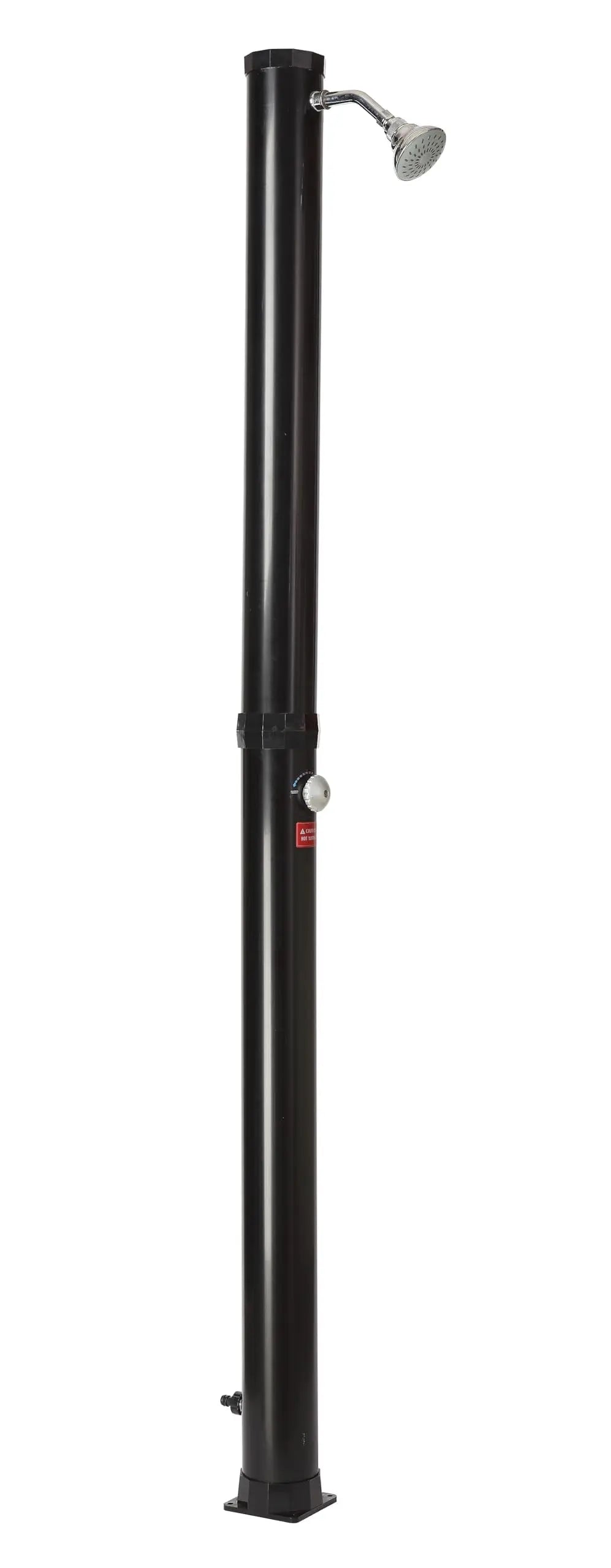 Sunneday SSD18S Solar Outdoor Shower – 5 Gallon Capacity, Black Finish, Garden Hose Compatible, Adjustable Temperature Control, Easy Mounting for Poolside, Camping & Backyard Use