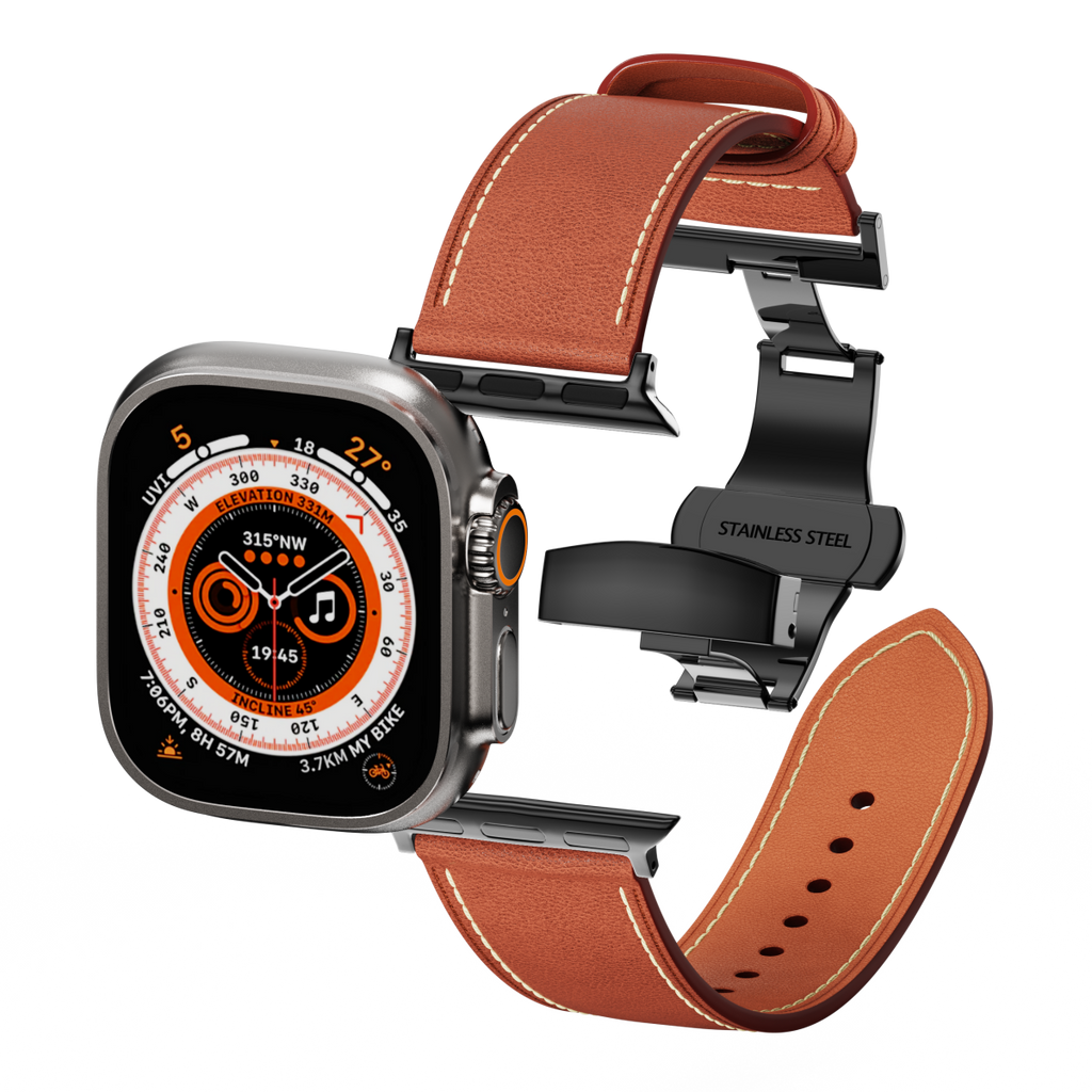 Leather Butterfly Band – Ideal Gift for Apple Watch