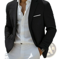 Men Casual Digital Print Suit Two Piece Set