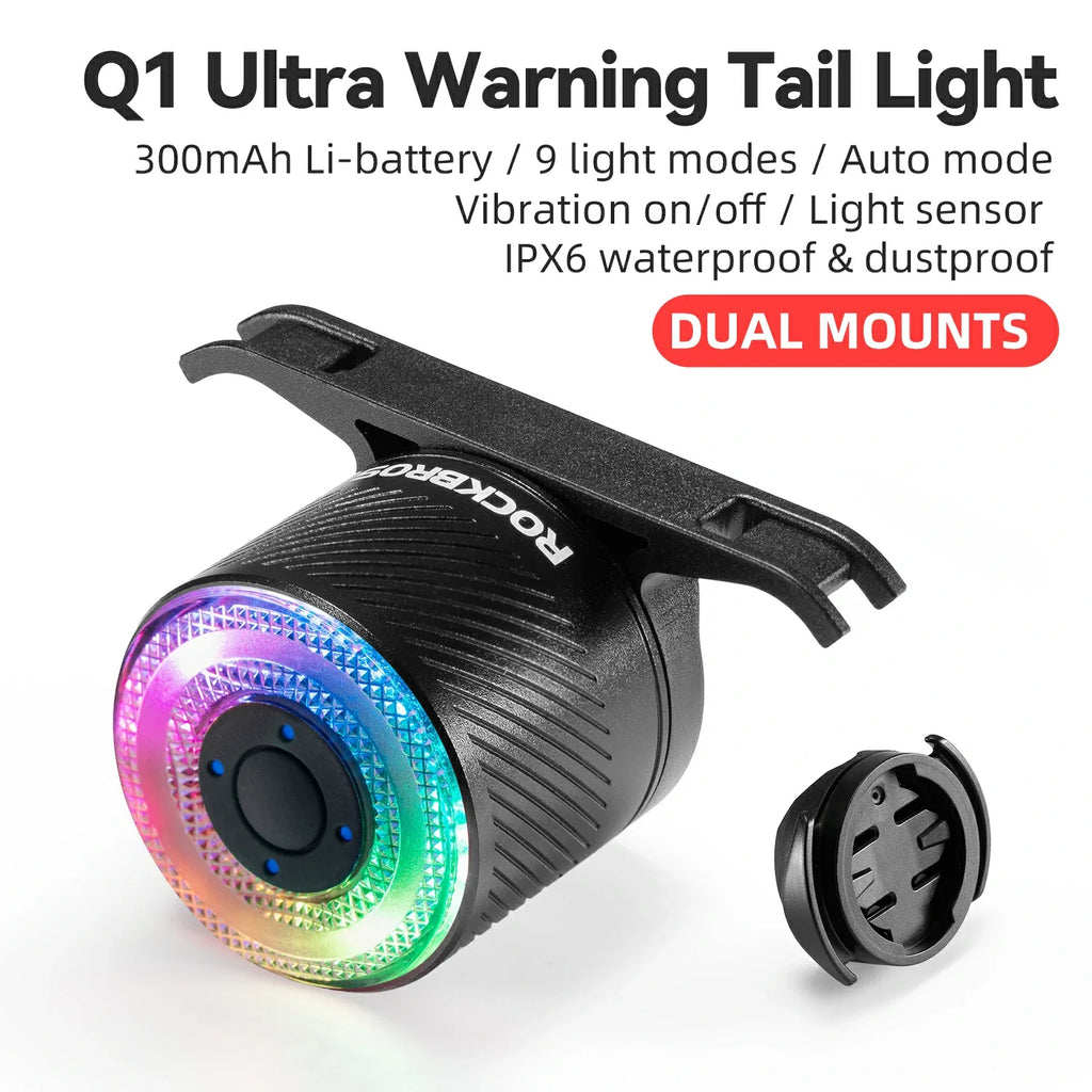 Q1 Ultra Colorful Tail Light IPX6