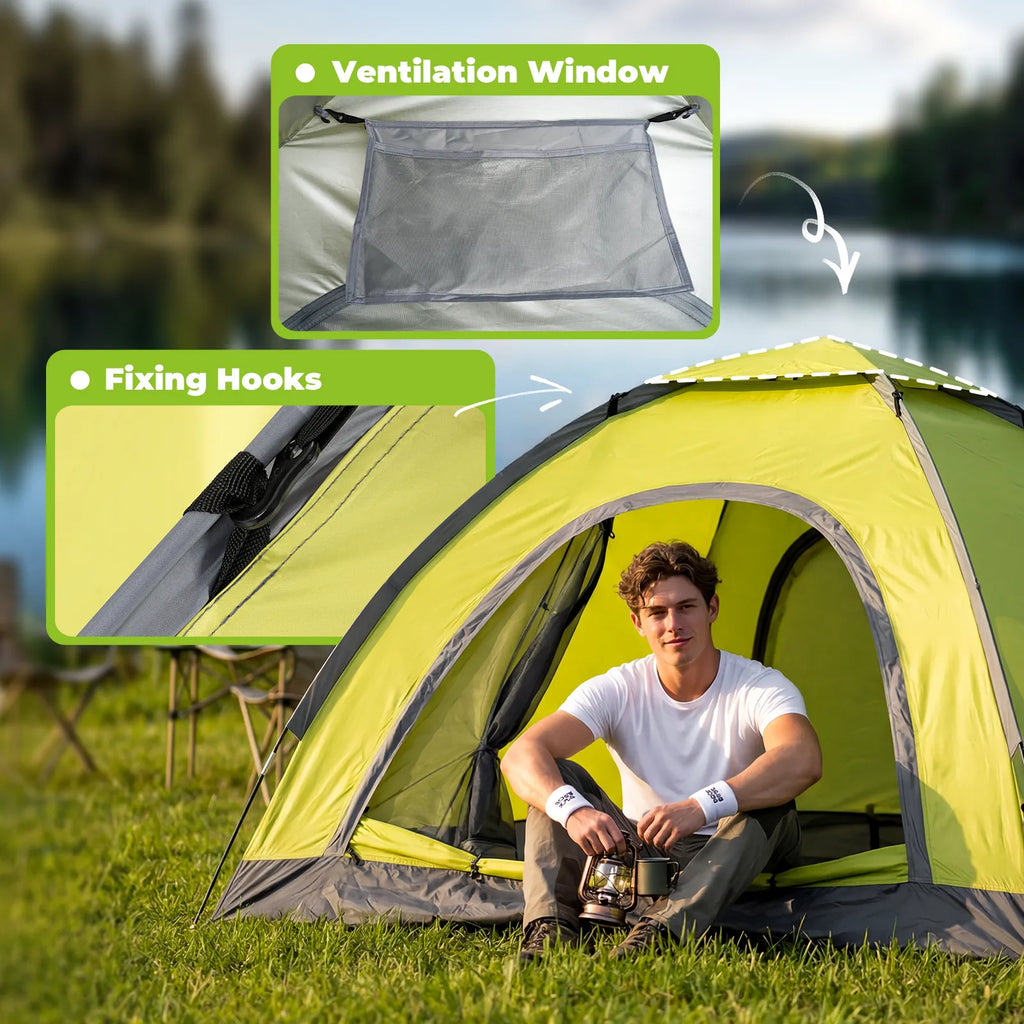 2 Person Lightweight Camping Tent UV50