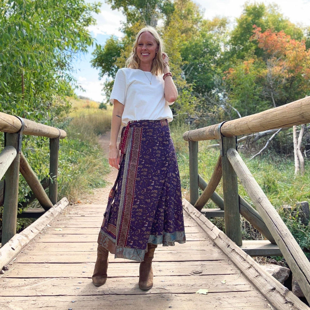 The Original Sari Wrap Skirt