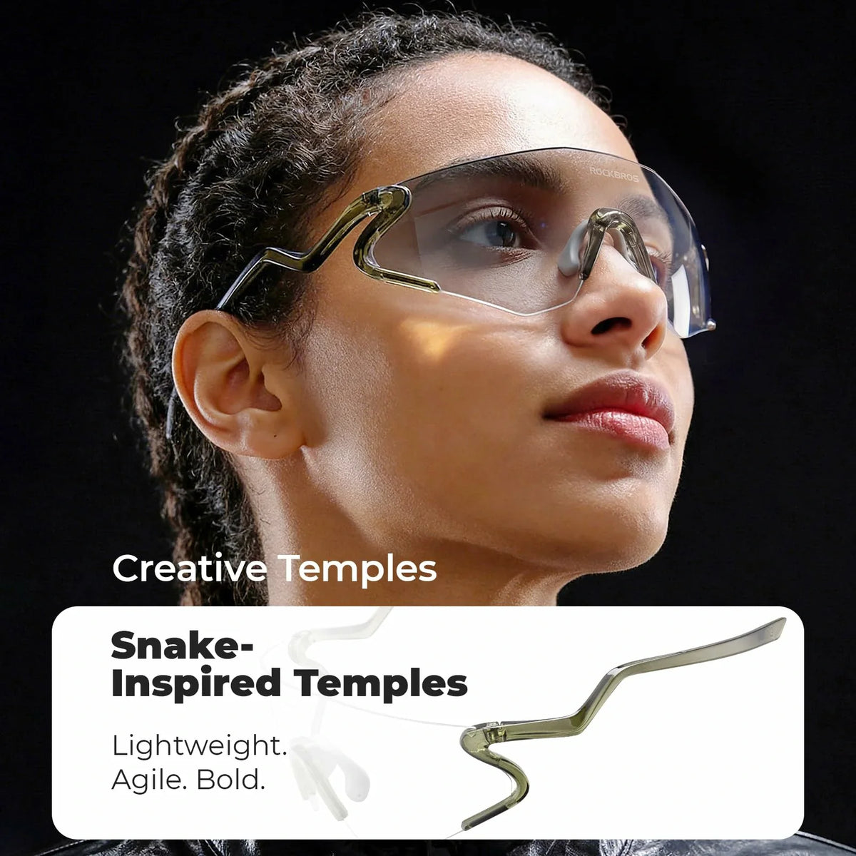 Agile Snake Photochromic Sports Sunglasses