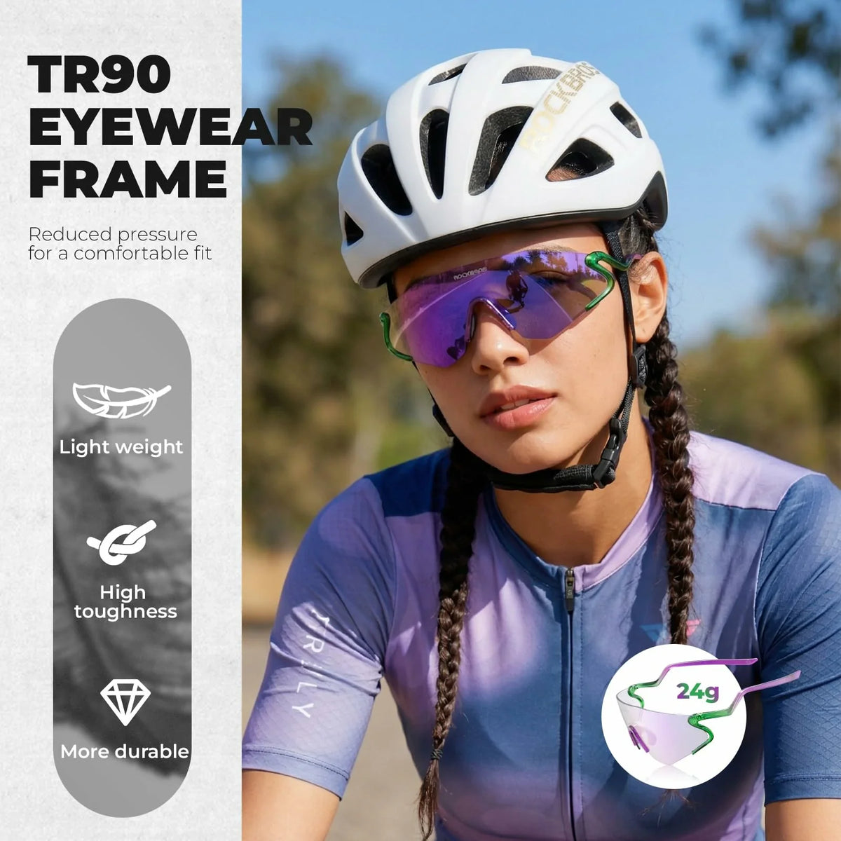 Agile Snake Photochromic Sports Sunglasses
