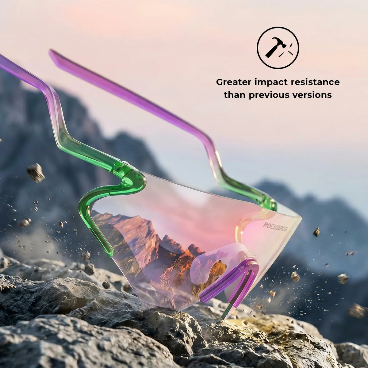 Agile Snake Photochromic Sports Sunglasses